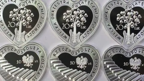 10 złotych w kształcie serca
