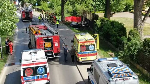 Tragiczny wypadek na ulicy Vogla w Warszawie