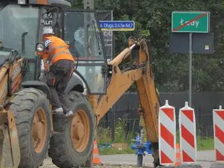 Koparka uszkodziła gazociąg pod Pruszkowem