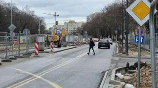 Utrudnione dojście na przystanek autobusowy przy Gagarina