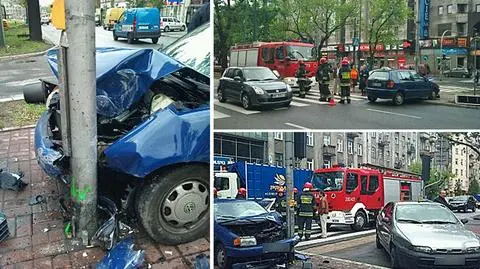 Zderzyły się na Targowej