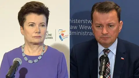 Gronkiewicz-Waltz do Błaszczaka: oczekuję zdecydowanych działań 