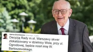 Radni zgodzili się na skwer Bartoszewskiego