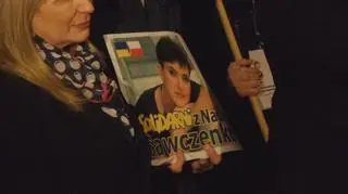 Demonstracja przed ambasadą