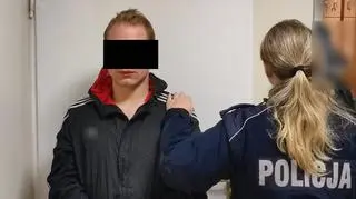 Policjanci zatrzymali podejrzanego o kradzież