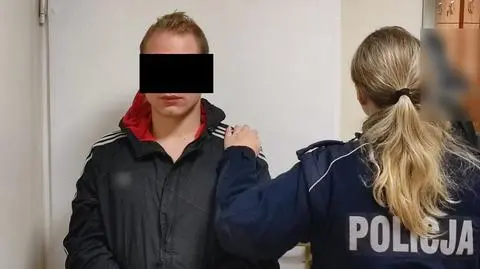 Wybita szyba i skradziony alkohol. Ślady krwi doprowadziły policję do podejrzanego o włamanie 