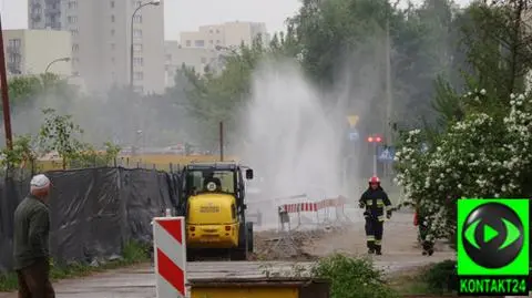 Ulatniał się gaz. Ewakuacja mieszkańców, zamknięta ul. Pileckiego