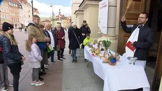 Święcenie pokarmów w Warszawie 