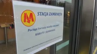 Akcja służb na stacji Wawrzyszew