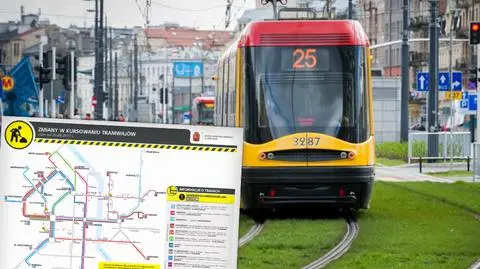 Masa zmian w kursowaniu tramwajów