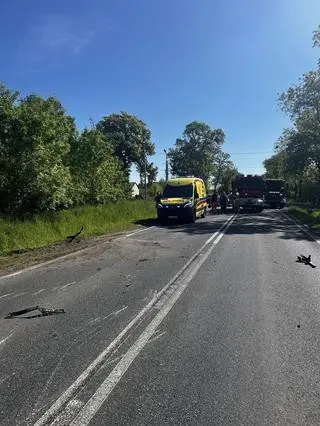 Zderzenie w miejscowości Karolino