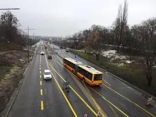 Północny wiadukt Trasy Łazienkowskiej gotowy