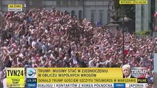 Trump : Musimy stać w zjednoczeniu