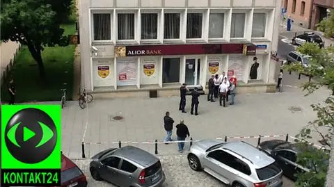 Napad na bank. Sprawca uciekł 