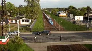 Wizualizacja zagłębienia torów