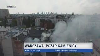 Na miejscu działa kilka zastępów straży