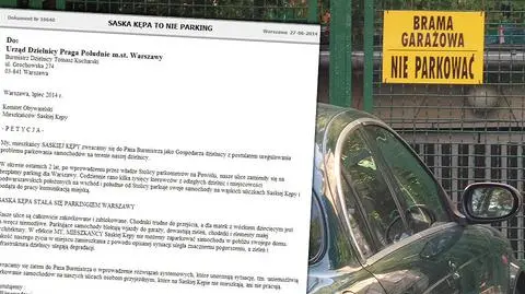 Saska Kępa zamienia się w dziki parking. Będą parkomaty?