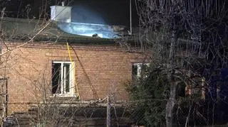 Pożar w miejscowości Krosna Wieś