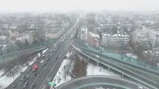 Dwie kolizje na Trasie Łazienkowskiej