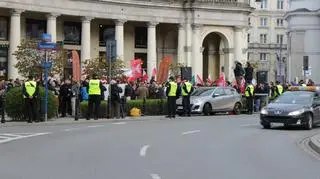 Policja na miejscu