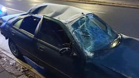 Rozbitym samochodem jechał do Gruzji