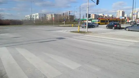 Ulice były białe od soli, choć warunki całkiem dobre