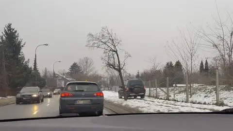 Nie będą karać jadących trawnikiem, bo "nie są uprawnieni"