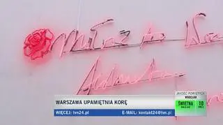 "Neon lepszy niż stawianie pomników"