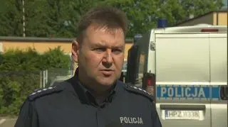 Policja o wypadku