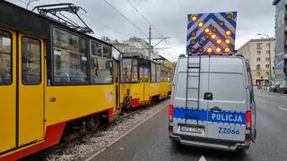 Zderzenie tramwajów na Ochocie 