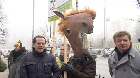 "Wasza chora polityka niech naszych stadnin nie tyka"