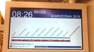 M2 kursowało na całej trasie