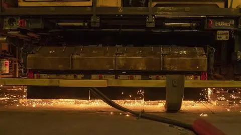 Szlifowanie szyn w metrze