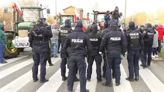 Protest rolników w Warszawie