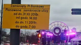 Scena na sylwestra już prawie gotowa