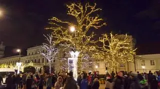 Świąteczna iluminacja w Warszawie