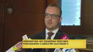 Akt oskarżenia przeciwko Kajetanowi P.