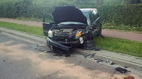 Wypadek na Białołęce 2 promile we krwi