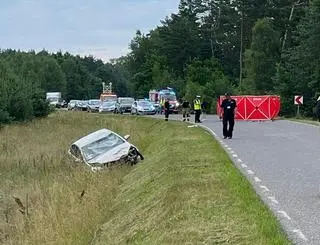 Śmiertelny wypadek pod Wyszkowem