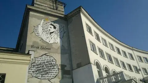 Powstał mural dla Marka Edelmana