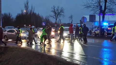 Protest w Woli Mrokowskiej