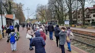 Wznowiony ruch na stacji w Podkowie Leśnej