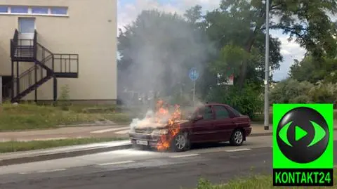 Ford stanął w płomieniach