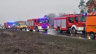 Wypadek w miejscowości Zakręt 