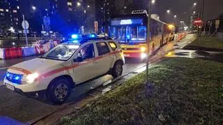 W kolizji brał udział miejski autobus