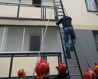 Interwencja policji na Woli