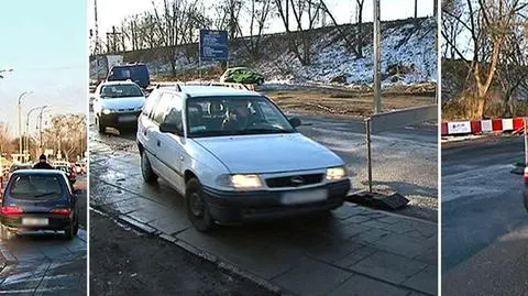 Klną  na objazd remontu  "Kto chciał, ten wiedział"
