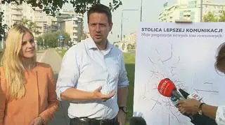 Rafał Trzaskowski o trasach rowerowych