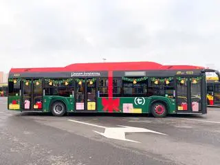 Świąteczny autobus MZA