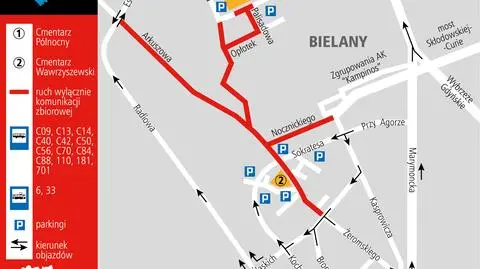Wólczyńska tylko dla autobusów, autem Wóycickiego i Estrady